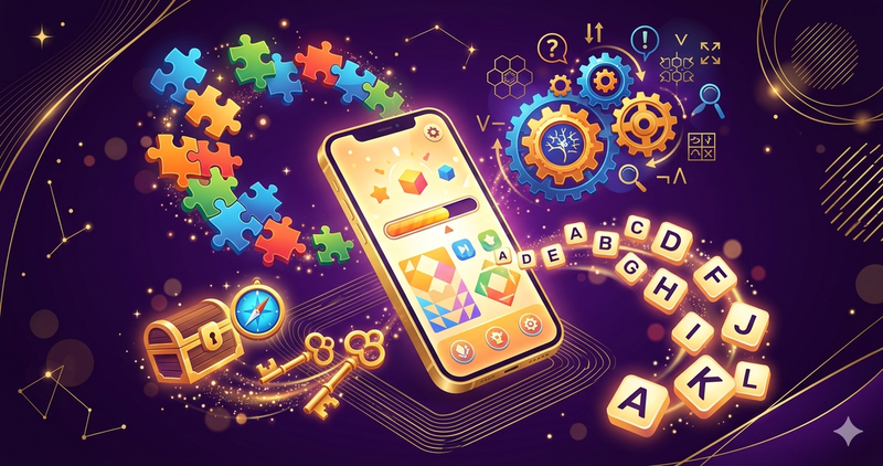 Mobile Puzzle Games for Adults That Are Actually Challenging